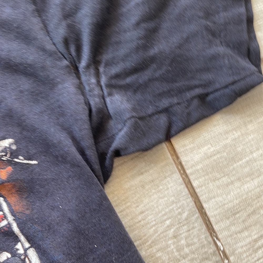 Very Rare Harley Davidson Vintage Live To Ride 3D emblem t-shirt see back size L - Picture 4 of 9